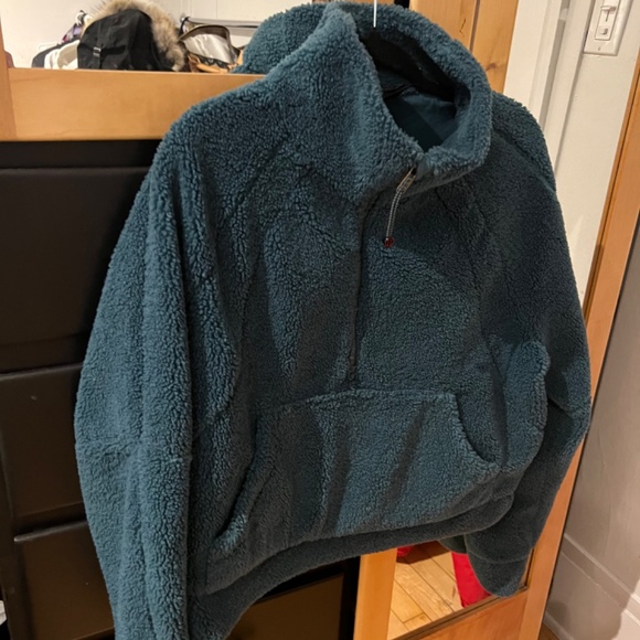 Sold out lululemon fleece half zip funnel neck oversized - Picture 2 of 5